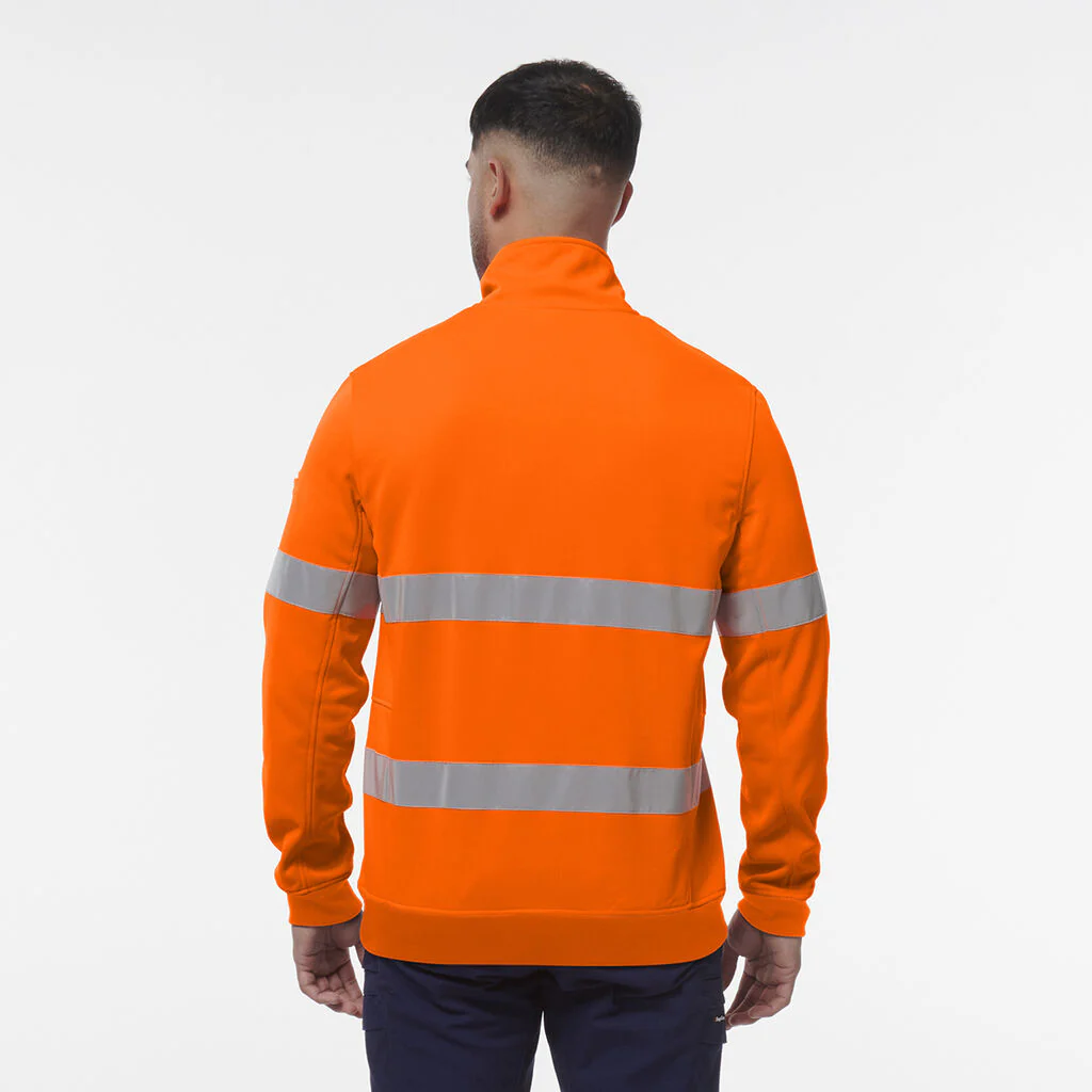 King Gee Reflective 1/4 Zip Fleece (K55048) - Image 4