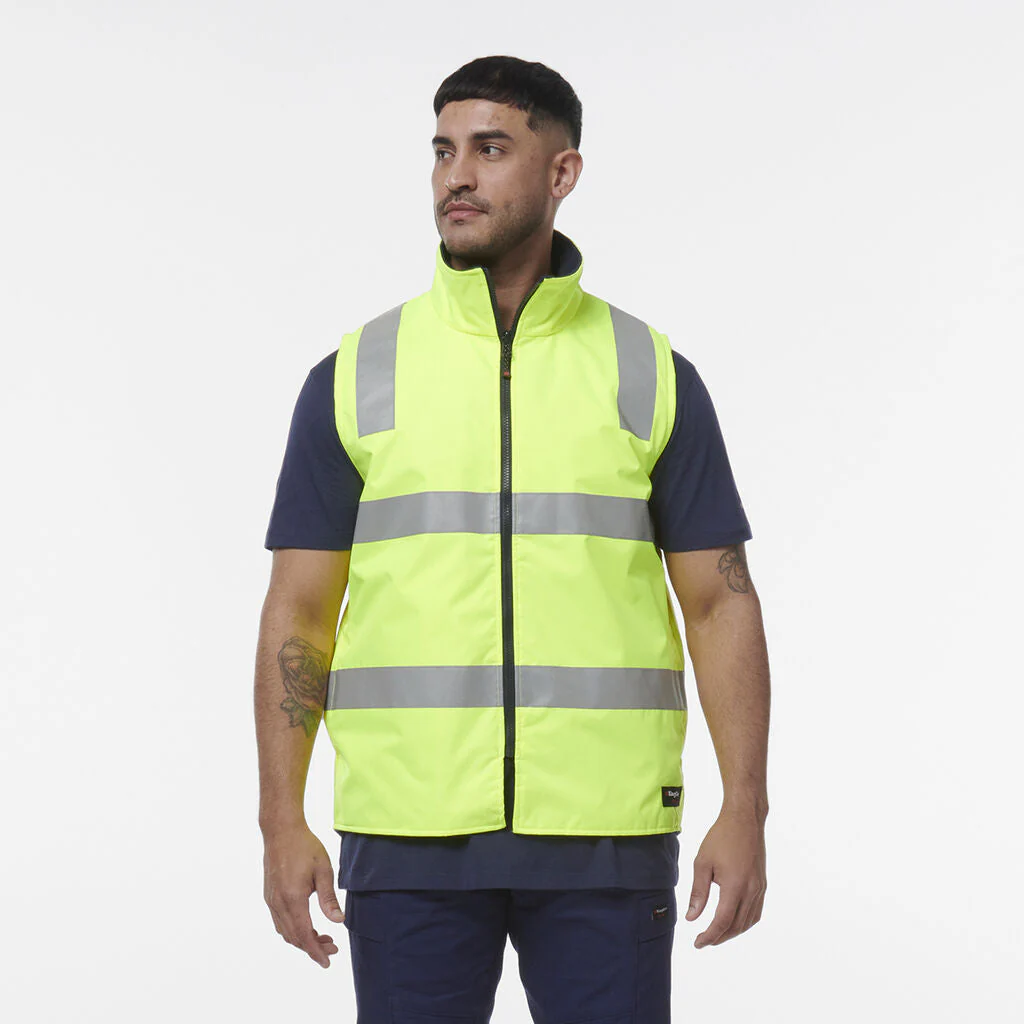King Gee Reflective Spliced Insulated Vest (K55031) - Image 7